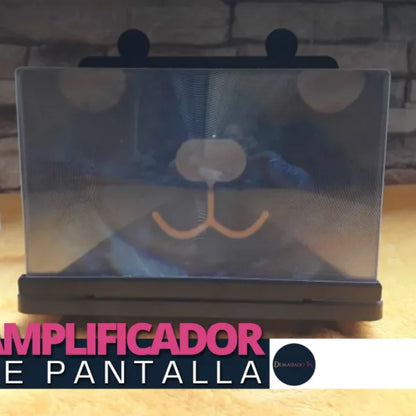 AMPLIFICADOR PANTALLA CELULAR 3D (COMPATIBLE CON TODO TIPO DE SMARTPHONES)