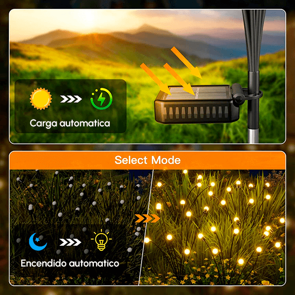 2x1 Luciérnagas Solares + Envío GRATIS